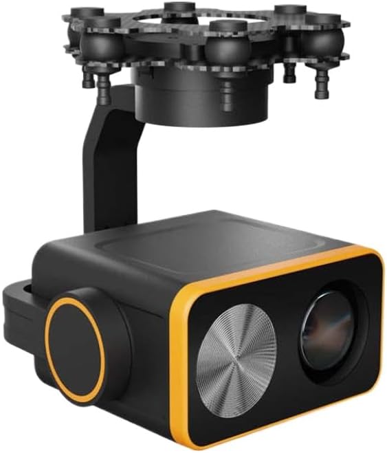 Skydroid C20 Three Night Vision Gimbal Camera – 1080P HD with 22x Optical Zoom Professional Triple-Sensor UAV Payload Compatible with H16 & H30 Remote Controllers