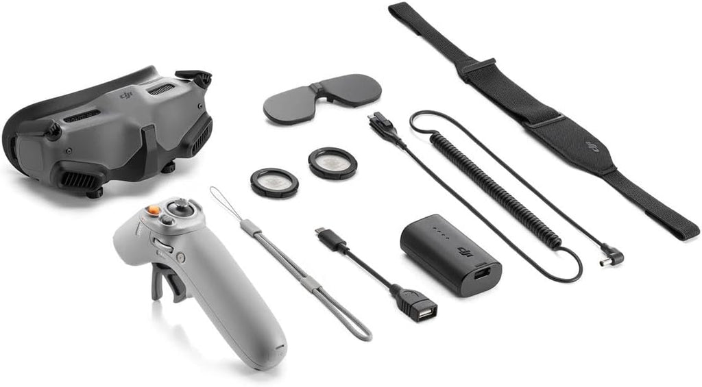 DJI Goggles 2 Motion Combo – Immersive Micro-OLED FPV Drone Goggles Multifunctional Motion Control Wearable with Low-Latency O3+ Video Transmission