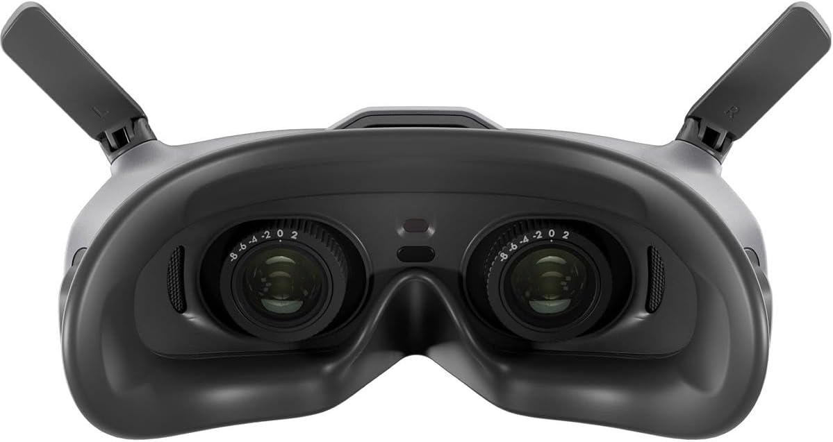 DJI Goggles 2 Motion Combo – Immersive Micro-OLED FPV Drone Goggles Multifunctional Motion Control Wearable with Low-Latency O3+ Video Transmission
