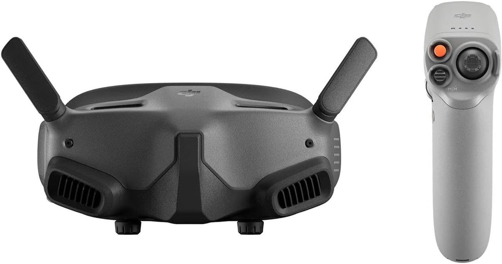 DJI Goggles 2 Motion Combo – Immersive Micro-OLED FPV Drone Goggles Multifunctional Motion Control Wearable with Low-Latency O3+ Video Transmission