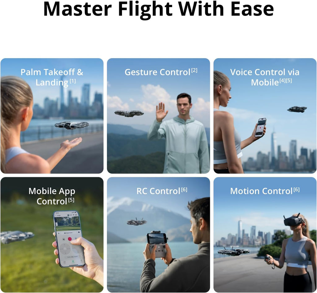 Neo 2 Motion Fly More Combo – Immersive 4K FPV Drone for BeginnersComplete FPV Kit with Goggles N3, RC Motion 3 Controller & 3-Battery Bundl