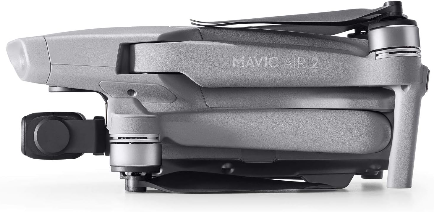 Mavic Air 2 Fly More Combo with Smart Controller – 4K Drone with 48MP Camera Professional Quadcopter Bundle with 1/2-Inch CMOS Sensor, ActiveTrack 3.0 & Extra Batteries