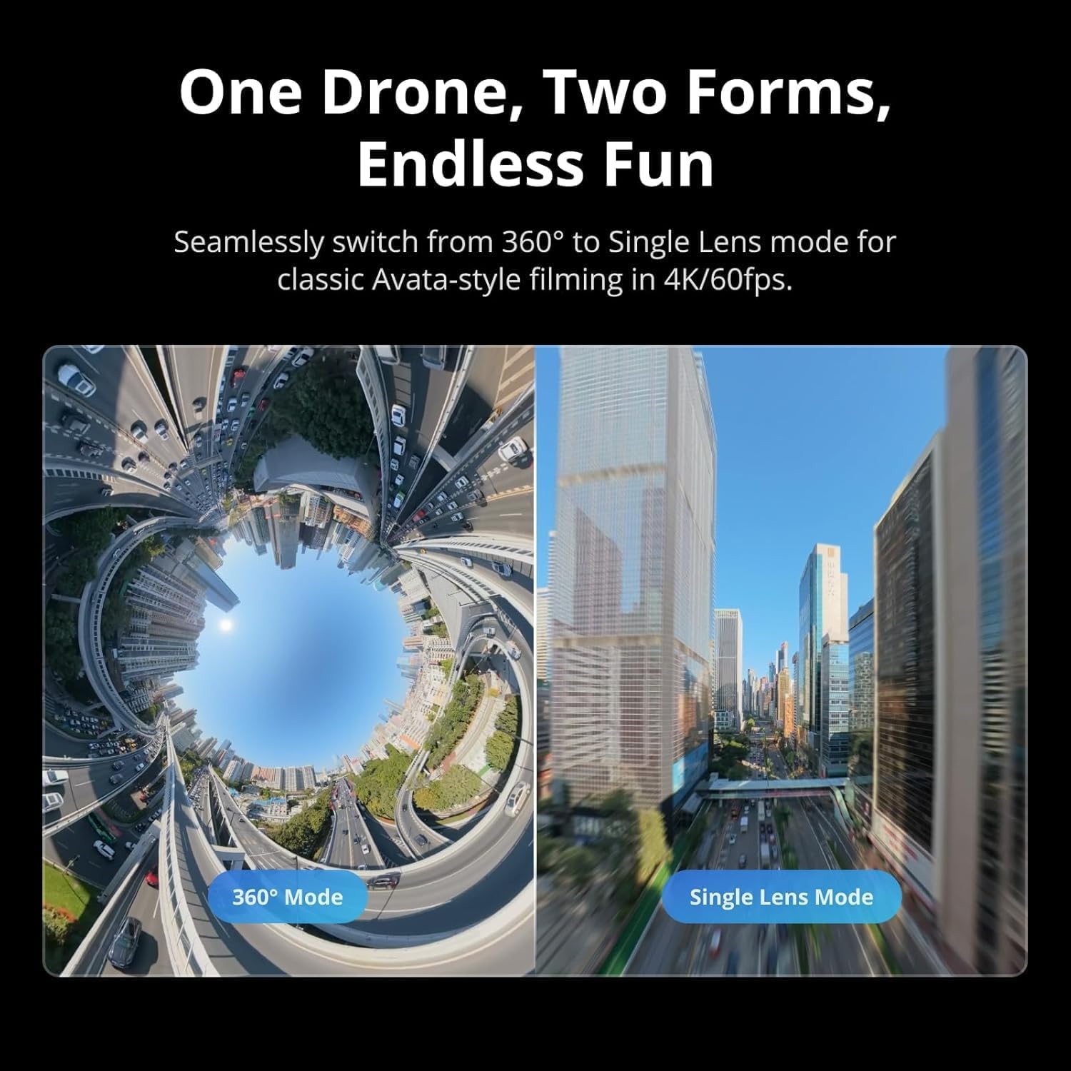 DJI Avata 360 Motion Fly More Combo – 8K 360° Camera Drone with 1-Inch CMOS Sensor Immersive FPV Bundle with Goggles N3, RC Motion 3 Controller & 1-Year NYC Care Plan